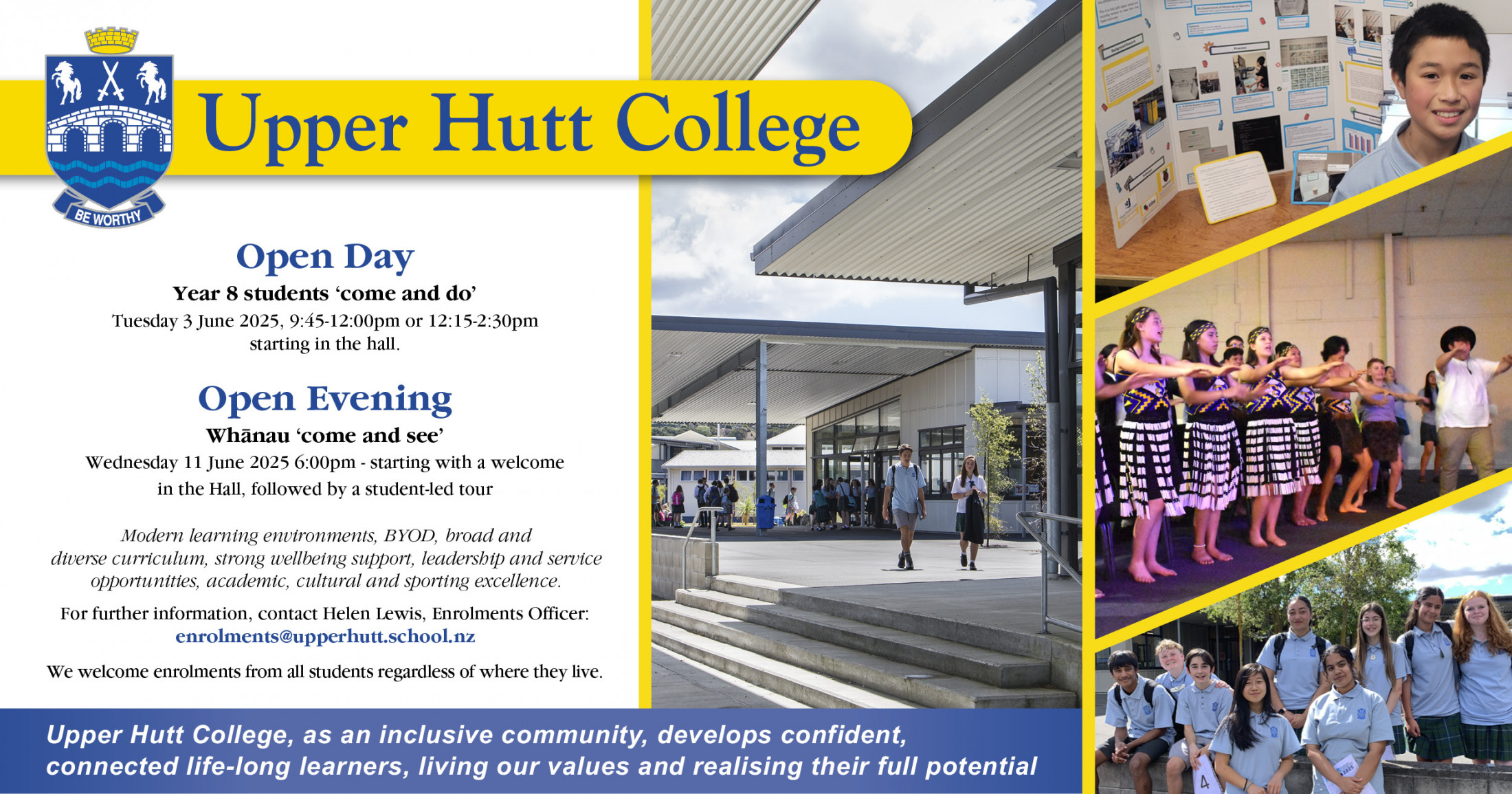2025 Open Day Evening Ad